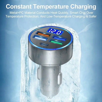 5-Port Ultra Quick Car Charger