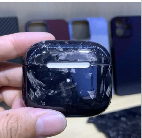 KarbonKlf Black Carbon Fiber AirPods Pro Case