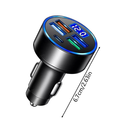 5-Port Ultra Quick Car Charger