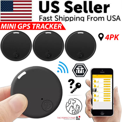 Compact Bluetooth GPS Locator for Pets,Kids,Personal Use.