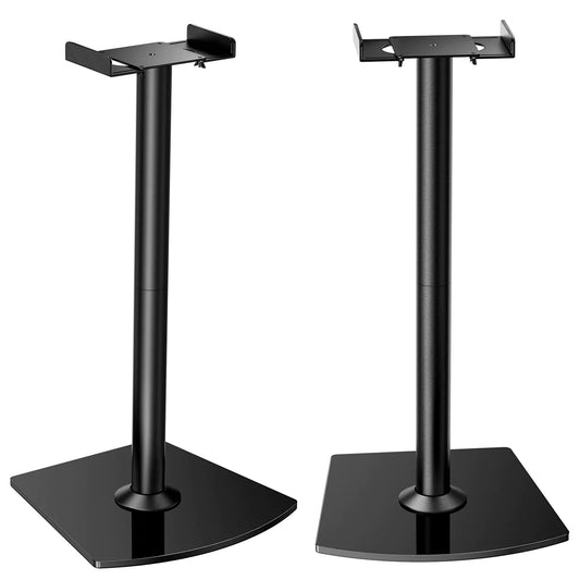 Perlegear Adjustable Speaker Stands with Hidden Cable Management 33.6 inch - Holds 22lbs (PGSS2)